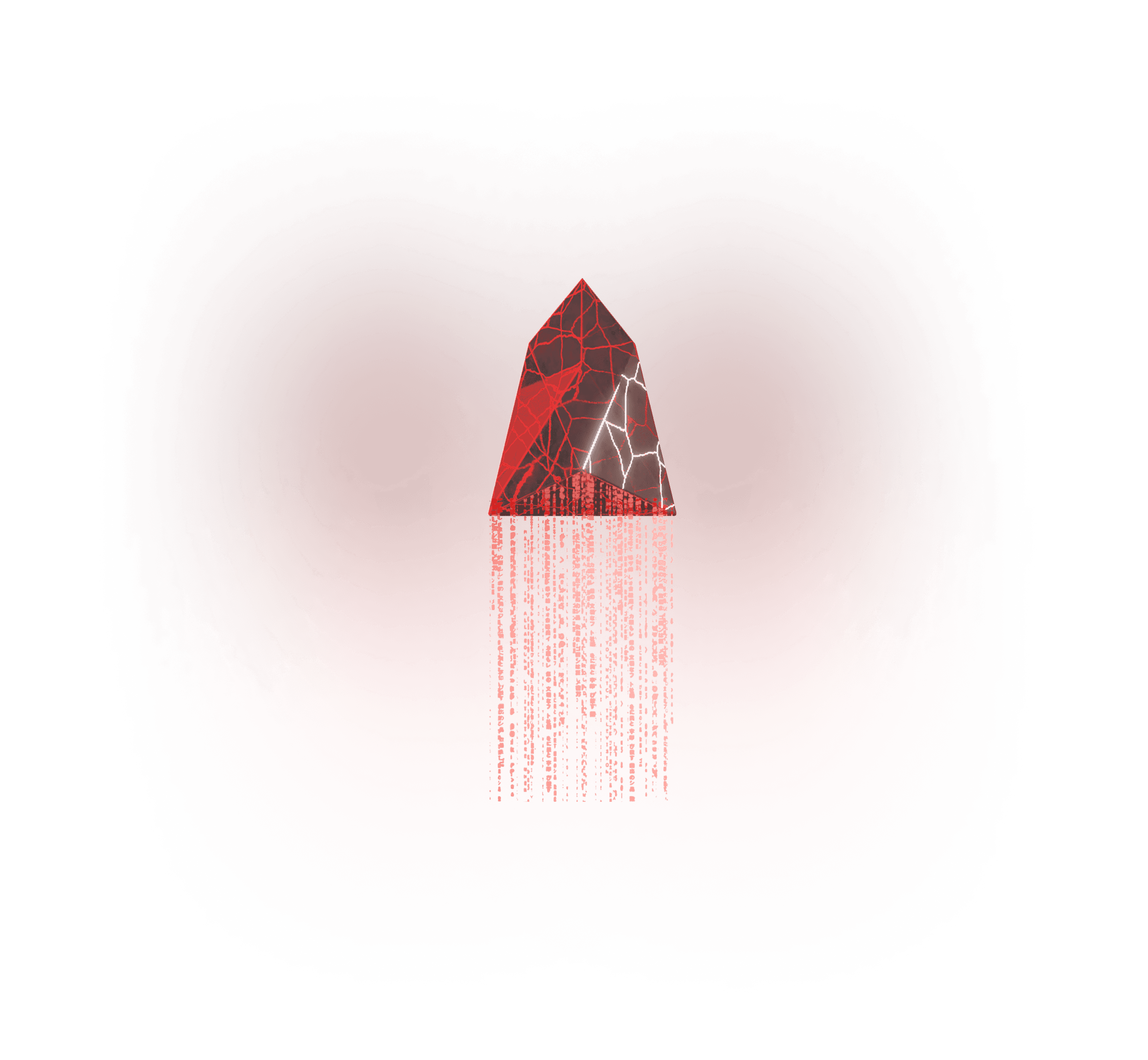 Red shard tall crystal image