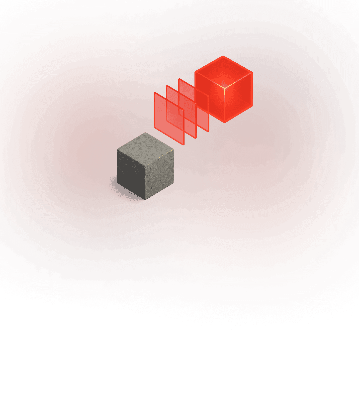 Visual cue: assets breaking free