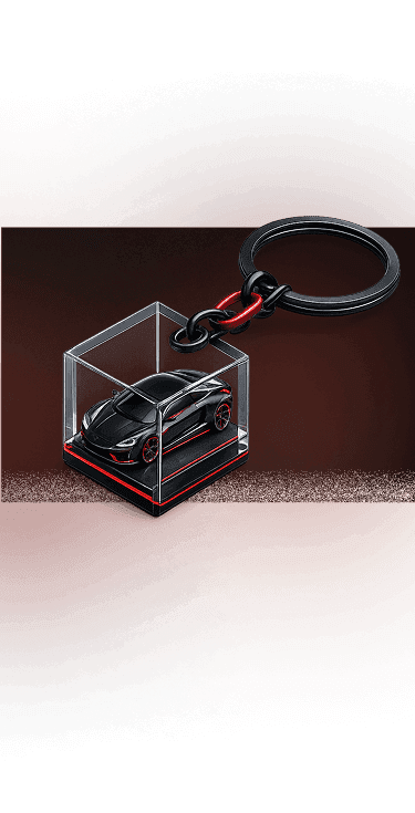 3D glowing assets visualization