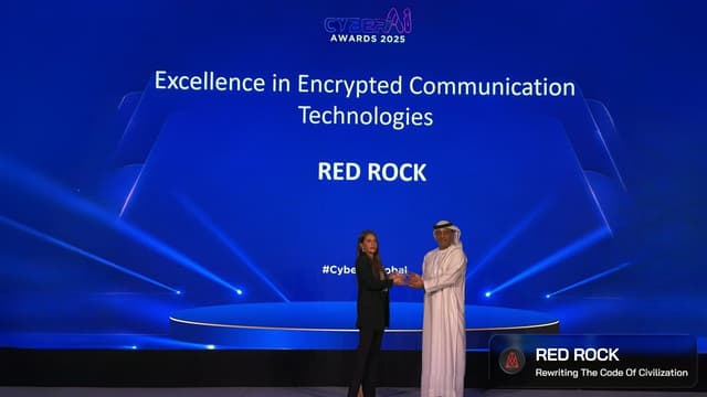 Red Rock honored at Cyber AI Summit & Awards 2025